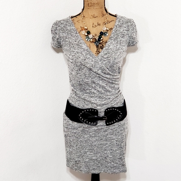 Taboo Dresses & Skirts - Taboo• Wrap front dress with belt detail•sz.Med